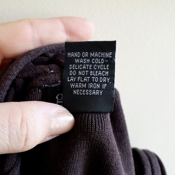 GRACE Pleated Knit Tank Top with Plunging Neckline in Maroon Purple - Picture 6 of 11